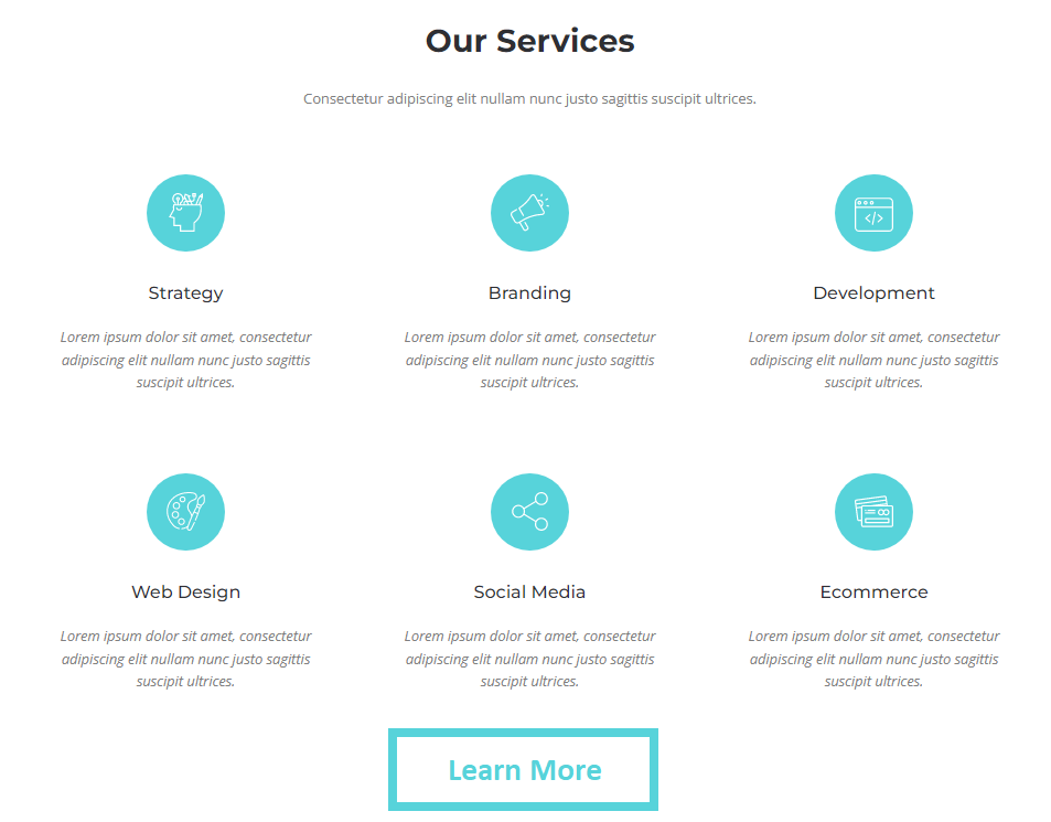Services Page